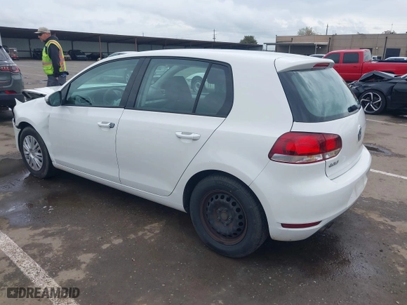 2010 Volkswagen Golf with VIN WVWDB7AJ5AW092782, listed as a IAAI auction lot 41916632 with 137,207 mi miles. Bid and sale history available at carsss.com. Image 3.
