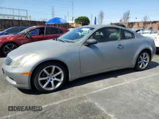 2004 Infiniti G35 Coupe w/Leather with VIN JNKCV54E64M813339, listed as a Copart auction lot 47475215 with 88,571 mi miles and Salvage Title. Bid and sale history available at carsss.com. Image 1.