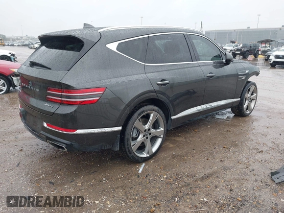 2024 Genesis GV80 with VIN KMUHCESC9RU161139, listed as a IAAI auction lot 41549627 with 31,025 mi miles and . Bid and sale history available at DreamBid. Image 4.