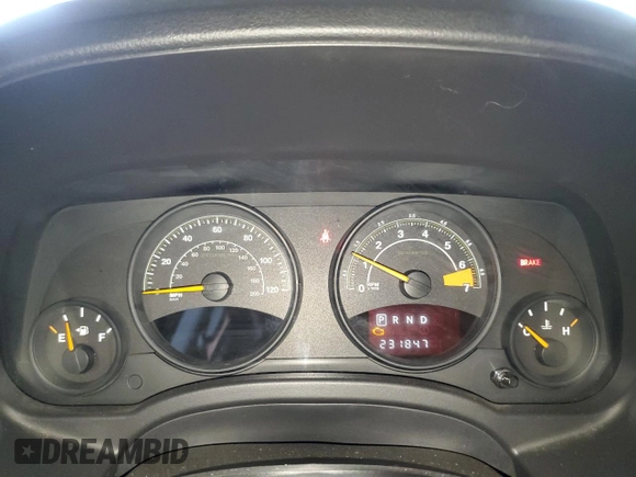 2014 Jeep Compass Sport with VIN 1C4NJCBA8ED881847, listed as a Copart auction lot 55325825 with 231,847 mi miles and Clean Title. Bid and sale history available at carsss.com. Image 9.