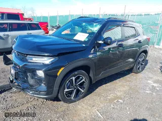 2023 Chevrolet TrailBlazer RS with VIN KL79MUSL5PB173647, listed as a IAAI auction lot 41629689 with 24,174 mi miles. Bid and sale history available at carsss.com. Image 2.