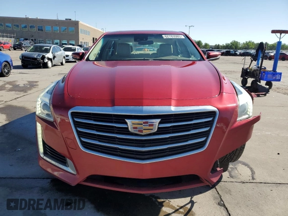 2016 Cadillac CTS Luxury Collection AWD with VIN 1G6AX5SX0G0128548, listed as a Copart auction lot 62783985 with 52,899 mi miles and Salvage title. Bid and sale history available at DreamBid. Image 5.