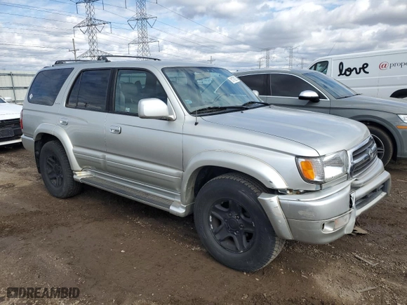 2000 Toyota 4Runner Limited with VIN JT3HN87R4Y9039984, listed as a Copart auction lot 51776275 with 125,046 mi miles and Clean Title. Bid and sale history available at carsss.com. Image 4.