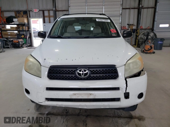 2006 Toyota RAV4 with VIN JTMZD33V665024870, listed as a Copart auction lot 54027265 with 266,613 mi miles and Salvage Title. Bid and sale history available at DreamBid. Image 5.