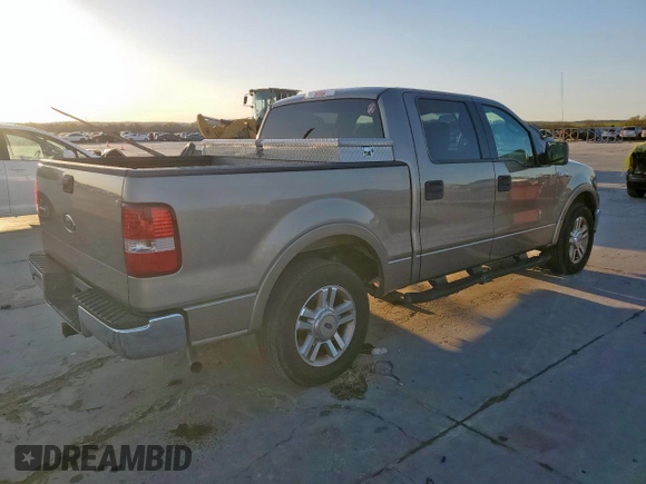 2005 Ford F-150 XLT with VIN 1FTPW12575FB65639, listed as a Copart auction lot 49744715 with 55,125 mi miles and Clean Title. Bid and sale history available at carsss.com. Image 3.
