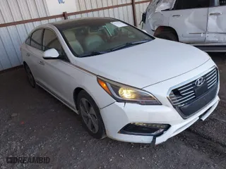 2016 Hyundai Sonata Hybrid Limited with VIN KMHE34L18GA010042, listed as a IAAI auction lot 41532539 with 148,003 mi miles. Bid and sale history available at carsss.com. Image 1.
