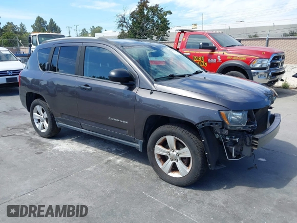 2016 Jeep Compass Sport с VIN 1C4NJCBA3GD536244, выставлен на аукционе IAAI как лот 42515513 с пробегом 123 243 миль миль и . История ставок и продаж доступна на DreamBid. Изображение 1.