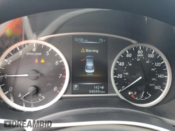 2017 Nissan Sentra SV with VIN 3N1AB7APXHY272031, listed as a Copart auction lot 56201515 with 94,049 mi miles and Salvage title. Bid and sale history available at DreamBid. Image 9.