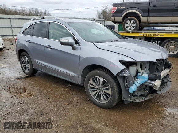2016 Acura RDX Advance with VIN 5J8TB3H75GL004355, listed as a Copart auction lot 43112275 with 108,297 mi miles and Salvage title. Bid and sale history available at DreamBid. Image 4.