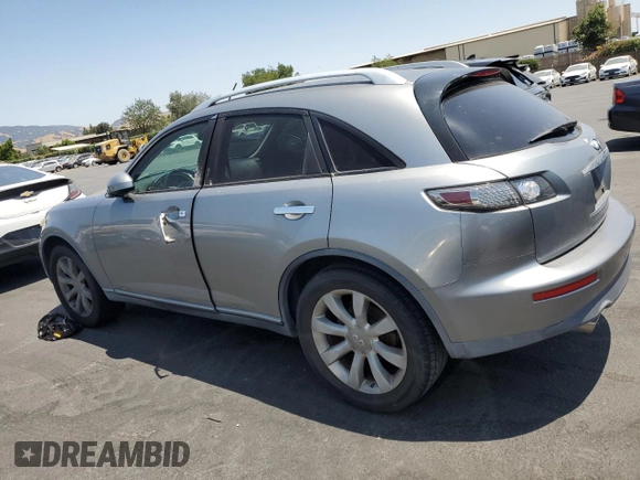 2005 Infiniti FX with VIN JNRAS08W45X210106, listed as a Copart auction lot 60341175 with 152,803 mi miles and Clean title. Bid and sale history available at DreamBid. Image 2.