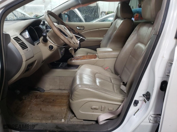 2012 Nissan Murano SL with VIN JN8AZ1MW2CW204528, listed as a Copart auction lot 47390035 with 116,466 mi miles and Salvage Title. Bid and sale history available at carsss.com. Image 7.
