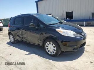 2016 Nissan Note S with VIN 3N1CE2CPXGL371119, listed as a Copart auction lot 55276105 with 83,030 mi miles and Salvage Title. Bid and sale history available at DreamBid. Image 4.