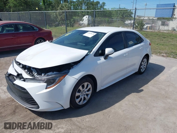 2024 Toyota Corolla LE with VIN 5YFB4MDE3RP192589, listed as a IAAI auction lot 41875478 with 7,011 mi miles. Bid and sale history available at carsss.com. Image 17.