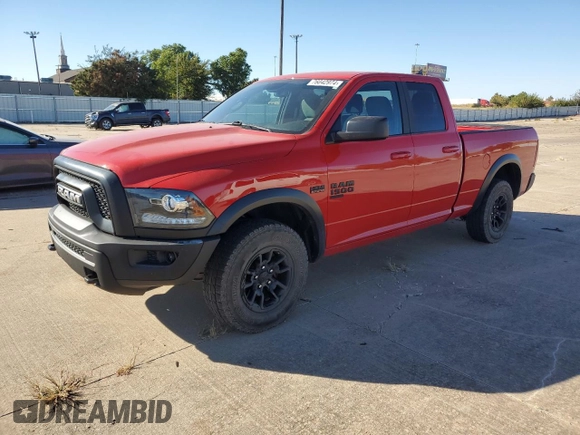 2021 Ram 1500 Classic Warlock with VIN 1C6RR7GT1MS584352, listed as a Copart auction lot 76042974 with 40,130 mi miles and Salvage Title. Bid and sale history available at carsss.com. Image 1.