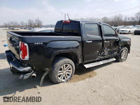 2019 GMC Canyon 4WD SLT with VIN 1GTG6DEN5K1175365, listed as a Copart auction lot 48862965 with 42,419 mi miles and Salvage Title. Bid and sale history available at carsss.com. Image 3.