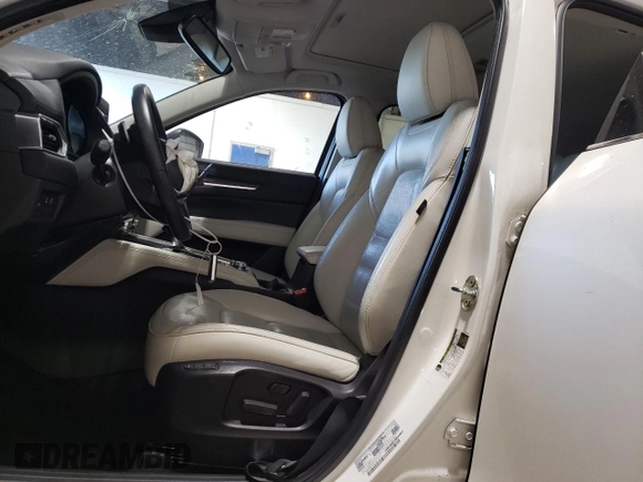 2020 Mazda CX-5 Grand Touring with VIN JM3KFBDM5L1851734, listed as a Copart auction lot 56729585 with 39,023 mi miles and Salvage title. Bid and sale history available at DreamBid. Image 7.