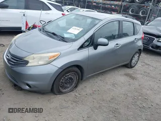 2014 Nissan Note S with VIN 3N1CE2CP1EL362936, listed as a IAAI auction lot 42187201 with 223,981 mi miles and . Bid and sale history available at DreamBid. Image 2.