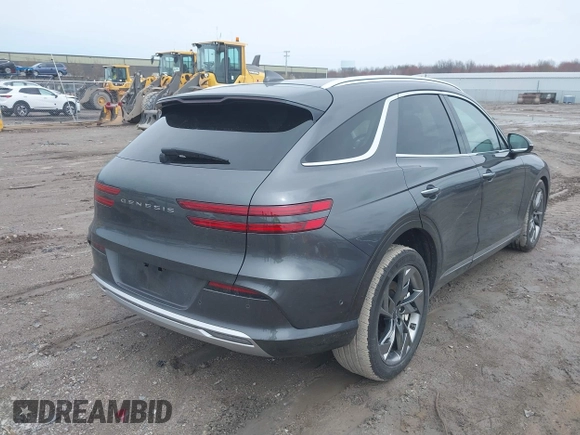2023 Genesis GV70 Advanced z VIN 5NMMCET18PH000249, wystawiony jako IAAI lot #42013729 z przebiegiem 22 282 mil mil oraz . Historia ofert i sprzedaży dostępna na DreamBid. Obrazek 4.