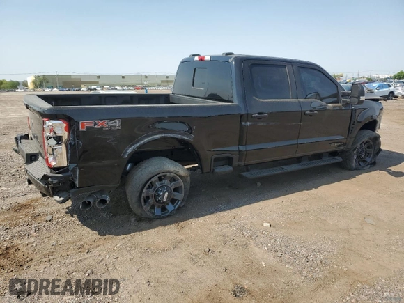 2024 Ford F-250 XL with VIN 1FT8W2BT9RED29414, listed as a Copart auction lot 58941215 with 13,881 mi miles and Salvage title. Bid and sale history available at DreamBid. Image 3.