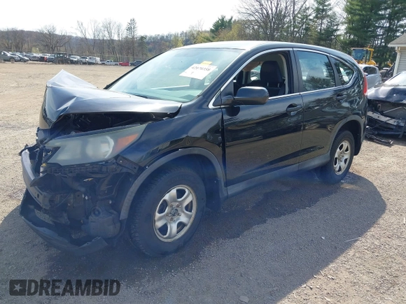 2014 Honda CR-V LX with VIN 2HKRM4H36EH721502, listed as a IAAI auction lot 42070358 with 129,319 mi miles. Bid and sale history available at carsss.com. Image 2.