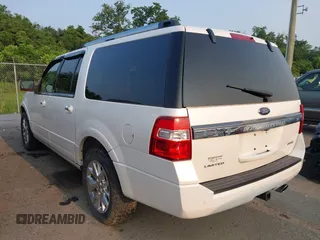 2017 Ford Expedition Max Limited with VIN 1FMJK1KT4HEA76794, listed as a IAAI auction lot 42384012 with 110,563 mi miles and . Bid and sale history available at DreamBid. Image 3.
