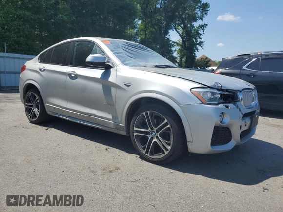 2016 BMW X4 xDrive28i with VIN 5UXXW3C57G0M89883, listed as a Copart auction lot 56080924 with 0 mi miles and Salvage Title. Bid and sale history available at carsss.com. Image 4.