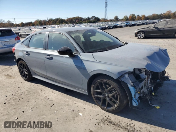 2022 Honda Civic Sedan Sport with VIN 2HGFE2F53NH553093, listed as a Copart auction lot 78613384 with 29,531 mi miles and Salvage Title. Bid and sale history available at carsss.com. Image 4.