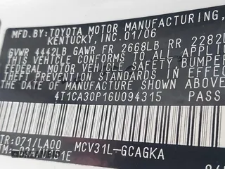 2006 Toyota Solara SE с VIN 4T1CA30P16U094315, выставлен на аукционе IAAI как лот 42215000 с пробегом 123 153 миль миль и . История ставок и продаж доступна на DreamBid. Изображение 9.