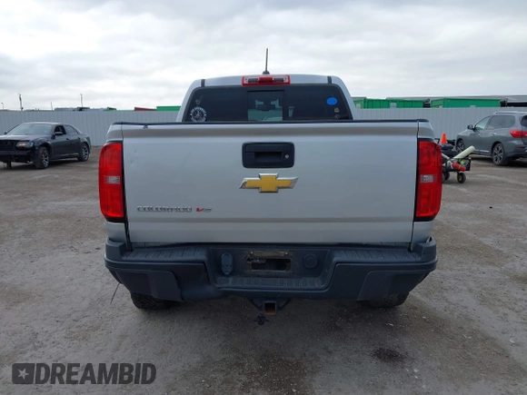 2018 Chevrolet Colorado 4WD ZR2 with VIN 1GCGTEEN8J1122818, listed as a IAAI auction lot 41435492 with 169,990 mi miles. Bid and sale history available at carsss.com. Image 16.