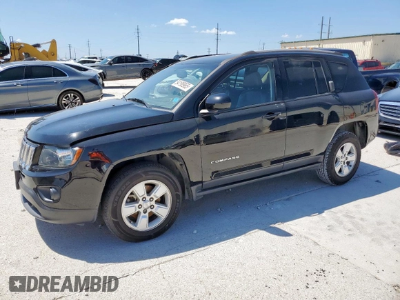 2017 Jeep Compass High Altitude with VIN 1C4NJCEA9HD151218, listed as a Copart auction lot 54198965 with 115,932 mi miles and Salvage title. Bid and sale history available at DreamBid. Image 1.