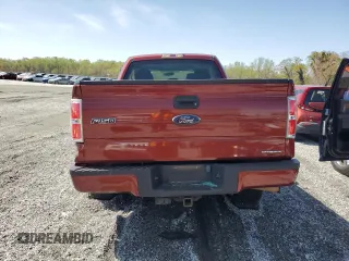 2014 Ford F-150 XL with VIN 1FTFX1EF8EKF03215, listed as a Copart auction lot 51165935 with 84,650 mi miles and Salvage Title. Bid and sale history available at carsss.com. Image 6.