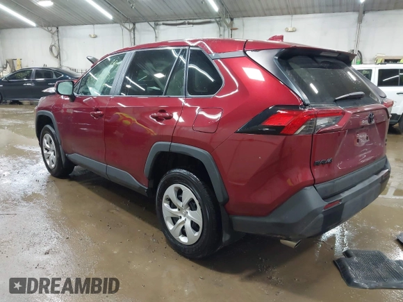 2024 Toyota RAV4 LE with VIN 2T3G1RFV4RW483987, listed as a IAAI auction lot 42516823 with 11,593 mi miles and . Bid and sale history available at DreamBid. Image 3.