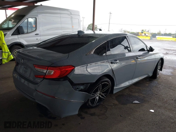 2022 Honda Accord Touring with VIN 1HGCV3F93NA000986, listed as a IAAI auction lot 41507595 with 78,764 mi miles and . Bid and sale history available at DreamBid. Image 6.
