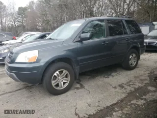 2005 Honda Pilot EX-L with NAVI with VIN 2HKYF18725H520896, listed as a Copart auction lot 47892185 with 210,658 mi miles and Clean Title. Bid and sale history available at carsss.com. Image 1.