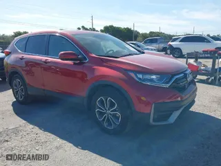 2022 Honda CR-V EX with VIN 7FARW1H53NE024446, listed as a IAAI auction lot 41853249 with 16,896 mi miles. Bid and sale history available at carsss.com. Image 1.