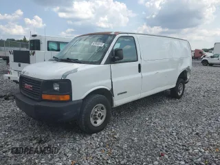 2005 GMC Savana Cargo Van Y3H Paratransit with VIN 1GTHG39UX51160099, listed as a Copart auction lot 62843614 with 0 mi miles and Clean Title. Bid and sale history available at carsss.com. Image 1.