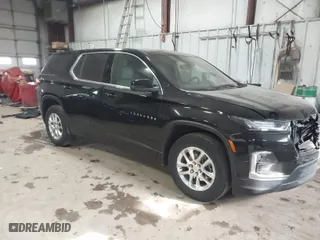 2023 Chevrolet Traverse LS with VIN 1GNERFKW6PJ170830, listed as a IAAI auction lot 41391687 with 43,715 mi miles. Bid and sale history available at carsss.com. Image 1.