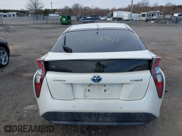 2018 Toyota Prius Two with VIN JTDKARFU1J3547525, listed as a IAAI auction lot 41739561 with 148,300 mi miles. Bid and sale history available at carsss.com. Image 16.