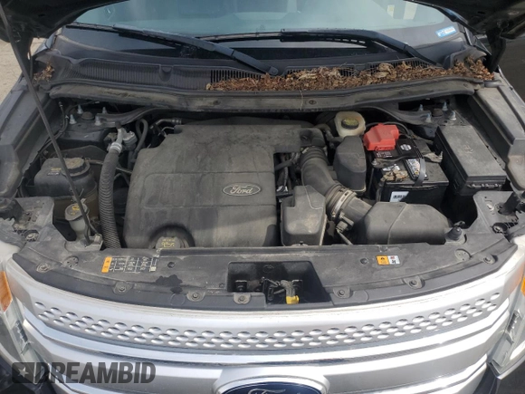 2013 Ford Explorer XLT with VIN 1FM5K8D88DGC04777, listed as a Copart auction lot 53450265 with 95,537 mi miles and Salvage Title. Bid and sale history available at carsss.com. Image 12.