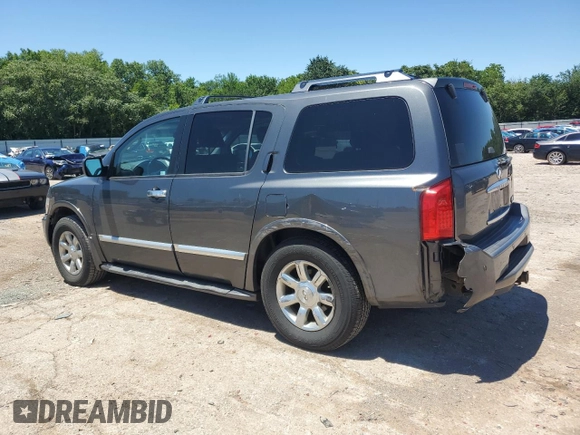 2006 Infiniti QX56 with VIN 5N3AA08C86N814864, listed as a Copart auction lot 57924084 with 120,210 mi miles and Salvage Title. Bid and sale history available at carsss.com. Image 2.