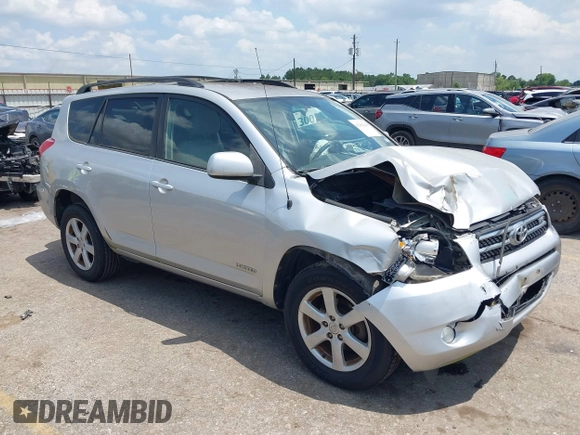 2007 Toyota RAV4 Limited with VIN JTMZK31V276009254, listed as a IAAI auction lot 42382544 with 80,301 mi miles and . Bid and sale history available at DreamBid. Image 1.