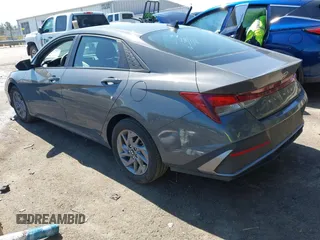 2024 Hyundai Elantra SEL with VIN KMHLM4DG1RU756860, listed as a IAAI auction lot 41887650 with 9,250 mi miles. Bid and sale history available at carsss.com. Image 3.