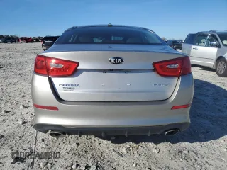 2015 Kia Optima SX Turbo with VIN 5XXGR4A66FG359679, listed as a Copart auction lot 50514525 with 108,355 mi miles and Clean Title. Bid and sale history available at carsss.com. Image 6.