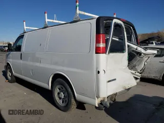 2012 Chevrolet Express Cargo with VIN 1GCSGAFX0C1101889, listed as a Copart auction lot 43868765 with 220,614 mi miles and Salvage title. Bid and sale history available at DreamBid. Image 2.