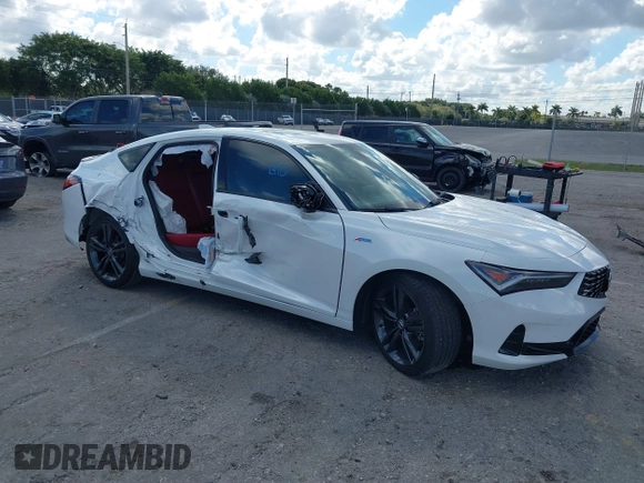 2024 Acura Integra Technology with VIN 19UDE4H69RA018119, listed as a IAAI auction lot 41561088 with 2,665 mi miles and . Bid and sale history available at DreamBid. Image 1.
