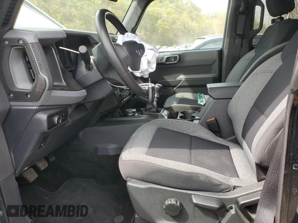 2023 Ford Bronco with VIN 1FMDE5BH2PLB27629, listed as a Copart auction lot 54882815 with 41,798 mi miles and Salvage Title. Bid and sale history available at DreamBid. Image 7.