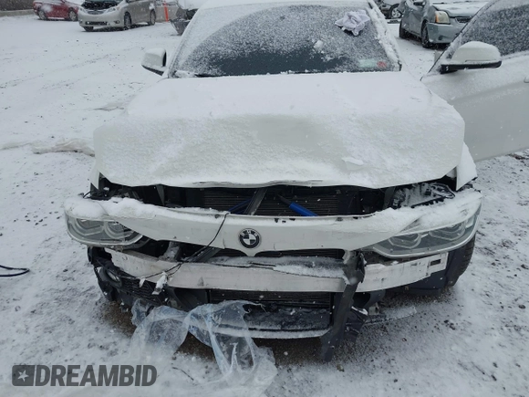 2017 BMW 3 Series 340i xDrive with VIN WBA8B7C56HK704066, listed as a IAAI auction lot 41099518 with 55,539 mi miles. Bid and sale history available at carsss.com. Image 6.