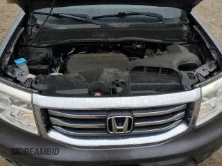 2014 Honda Pilot EX-L with VIN 5FNYF4H72EB020463, listed as a Copart auction lot 59152405 with 132,679 mi miles and Salvage title. Bid and sale history available at DreamBid. Image 12.