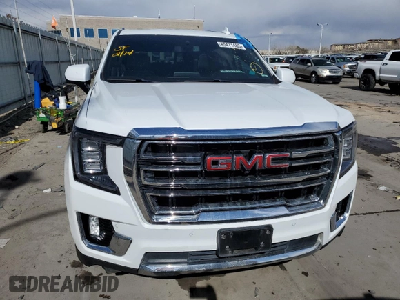 2021 GMC Yukon SLT with VIN 1GKS2BKD3MR185679, listed as a Copart auction lot 45471483 with 46,542 mi miles. Bid and sale history available at carsss.com. Image 5.