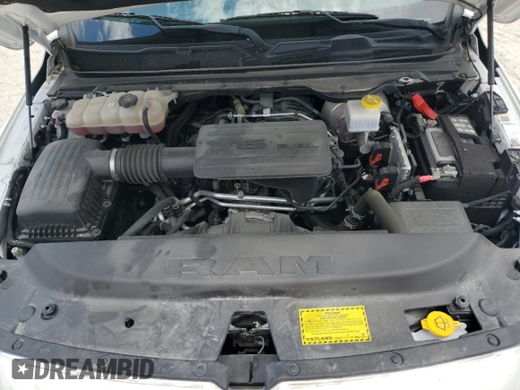 2023 Ram 1500 Big Horn with VIN 1C6RRFFG1PN526064, listed as a Copart auction lot 59071885 with 24,440 mi miles and Non repairable. Bid and sale history available at DreamBid. Image 11.